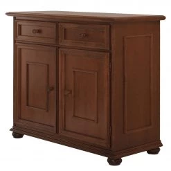 Montreux Buffet Arabella II - Tulipier partiellement massif - Teinté et lasuré à l'ancienne