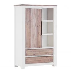 Maison Belfort Commode Doral - Partiellement en acacia massif - Marron / Beige