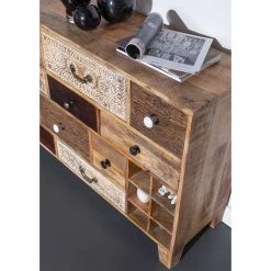 Ars manufacti Commode Curenna I - Manguier partiellement massif - Manguier / Marron 17 Ars manufacti Commode Curenna I - Manguier partiellement massif - Manguier / Marron -Commodes Soldes 1000040375 220127 13002200030 DETAILS P000000001000040375