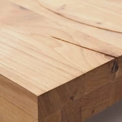 Fredriks Commode Roble I - éclairage inclus - Blanc mat / Placage en chêne sauvage massif -Commodes Soldes 1000064534 200811 13582000735 DETAILS P000000001000064534