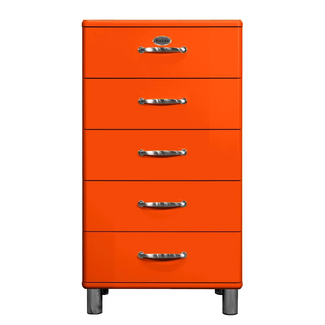 Tenzo Commode Malibu V - Orange 1 Tenzo Commode Malibu V - Orange