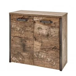 Schildmeyer Commode Harkon I - Imitation chêne du Panama - Largeur : 80 cm