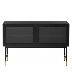 Studio Copenhagen Enfilade Luuk - Noir mat / Doré -Commodes Soldes 1000123483 190201 08204300002 GALLERYIMAGES P000000001000123483