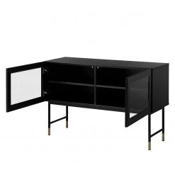 Studio Copenhagen Enfilade Luuk - Noir mat / Doré -Commodes Soldes 1000123483 190201 08204300004 GALLERYIMAGES P000000001000123483