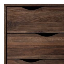 Mørteens Commode Gjora II - Partiellement en hévéa massif - Noyer -Commodes Soldes 1000123696 190131 07360300016 GALLERYIMAGES P000000001000123696