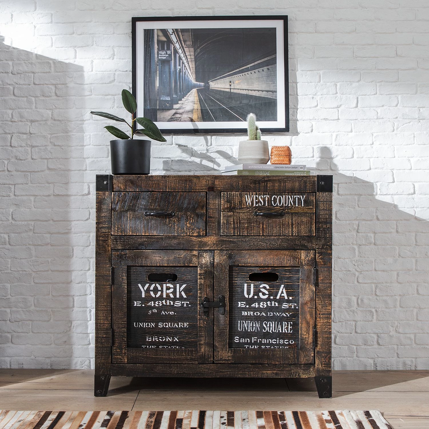 Ars manufacti Buffet Keyport I - Manguier massif 4 Ars manufacti Buffet Keyport I - Manguier massif – Image 4