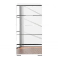 Wimex Commode Lingga II - Blanc / Miroir