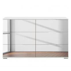 Wimex Commode Lingga III - Blanc / Miroir