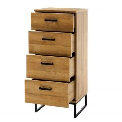 Red Living Commode Krokby III - Imitation chêne Grandson / Noir -Commodes Soldes 1000129136 200811 14085601369 DETAILS P000000001000129136