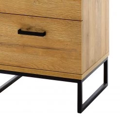 Red Living Commode Krokby III - Imitation chêne Grandson / Noir -Commodes Soldes 1000129136 200811 14085801371 DETAILS P000000001000129136