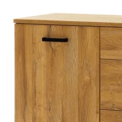 Red Living Commode Krokby II - Imitation chêne Grandson / Noir -Commodes Soldes 1000129146 200811 14093801409 DETAILS P000000001000129146