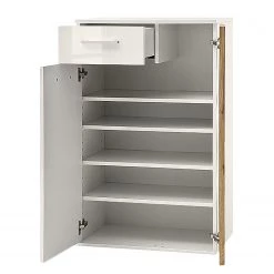 Loftscape Buffet haut Vantaa II - Blanc brillant / Imitation chêne 13 Loftscape Buffet haut Vantaa II - Blanc brillant / Imitation chêne -Commodes Soldes 1000129178 200811 14100401433 DETAILS P000000001000129178