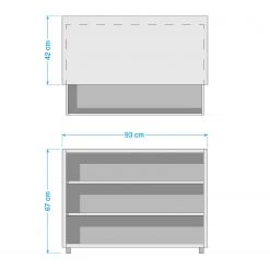 Rauch Blue Commode Freiham - Blanc alpin -Commodes Soldes 1000136114 181106 14111504 GALLERYIMAGES P000000001000136114