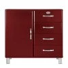 Tenzo Commode Malibu VIII - Rouge cerise