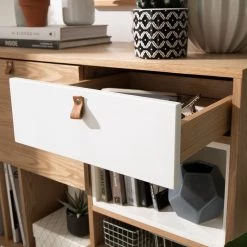 Studio Copenhagen Commode Vallsta II - Frêne / Noir -Commodes Soldes 1000143911 190122 09464200020 GALLERYIMAGES P000000001000143911