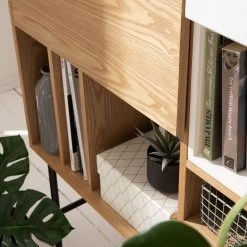 Studio Copenhagen Commode Vallsta II - Frêne / Noir -Commodes Soldes 1000143911 190122 09464200023 GALLERYIMAGES P000000001000143911