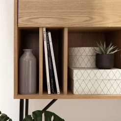 Studio Copenhagen Commode Vallsta II - Frêne / Noir -Commodes Soldes 1000143911 190122 09464200024 GALLERYIMAGES P000000001000143911