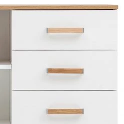 Schildmeyer Commode Padua - Blanc / Chêne -Commodes Soldes 1000166816 190329 10015400032 GALLERYIMAGES P000000001000166816