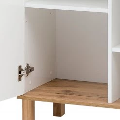 Schildmeyer Commode Padua - Blanc / Chêne -Commodes Soldes 1000166816 190329 10015400033 GALLERYIMAGES P000000001000166816