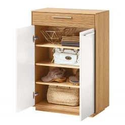 Voss Commode Loveno III - Partiellement en chêne massif / Métal - Blanc - Largeur : 72 cm -Commodes Soldes 1000169059 190402 11284700003 GALLERYIMAGES P000000001000169059