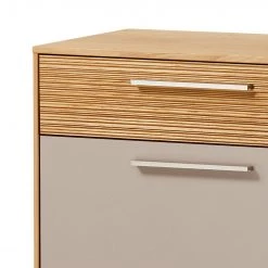 Voss Commode Loveno I - Partiellement en chêne massif / Métal - Taupe -Commodes Soldes 1000169062 190402 11284900015 GALLERYIMAGES P000000001000169062