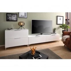 Maja Möbel Commode Shino I - Verre blanc / Blanc - Hauteur : 77 cm 12 Maja Möbel Commode Shino I - Verre blanc / Blanc - Hauteur : 77 cm -Commodes Soldes 1000170634 190418 12394100159 MOOD GALLERYIMAGES P000000001000170634 mood