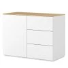 Temahome Commode Join - Chêne / Blanc
