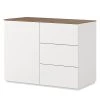 Temahome Commode Join - Noyer / Blanc