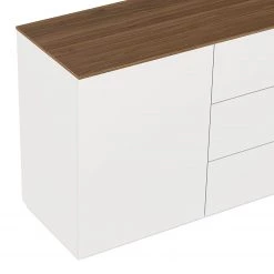 Temahome Commode Join - Noyer / Blanc -Commodes Soldes 1000172929 201016 13394300601 DETAILS P000000001000172929