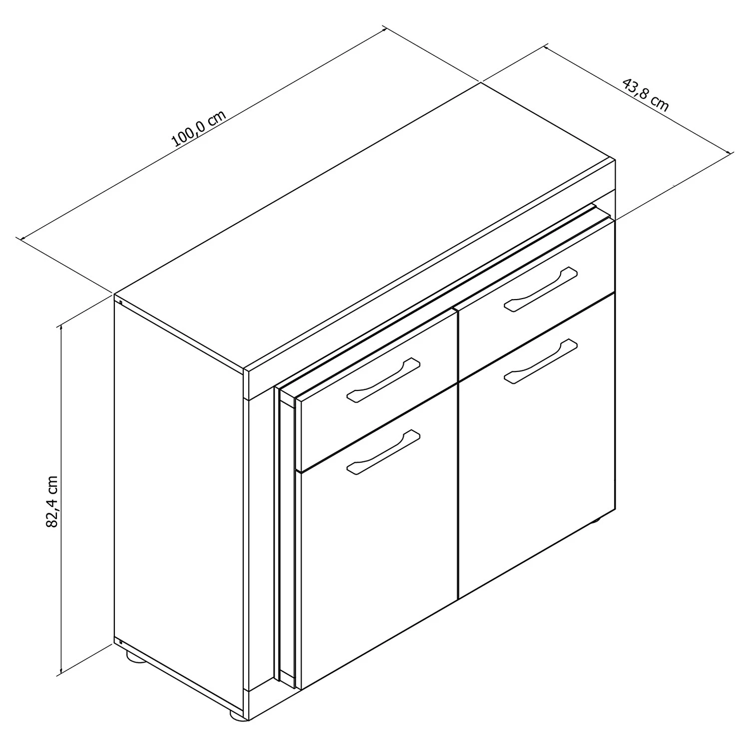 Loftscape Commode Stokka - Noir 4 Loftscape Commode Stokka - Noir – Image 4