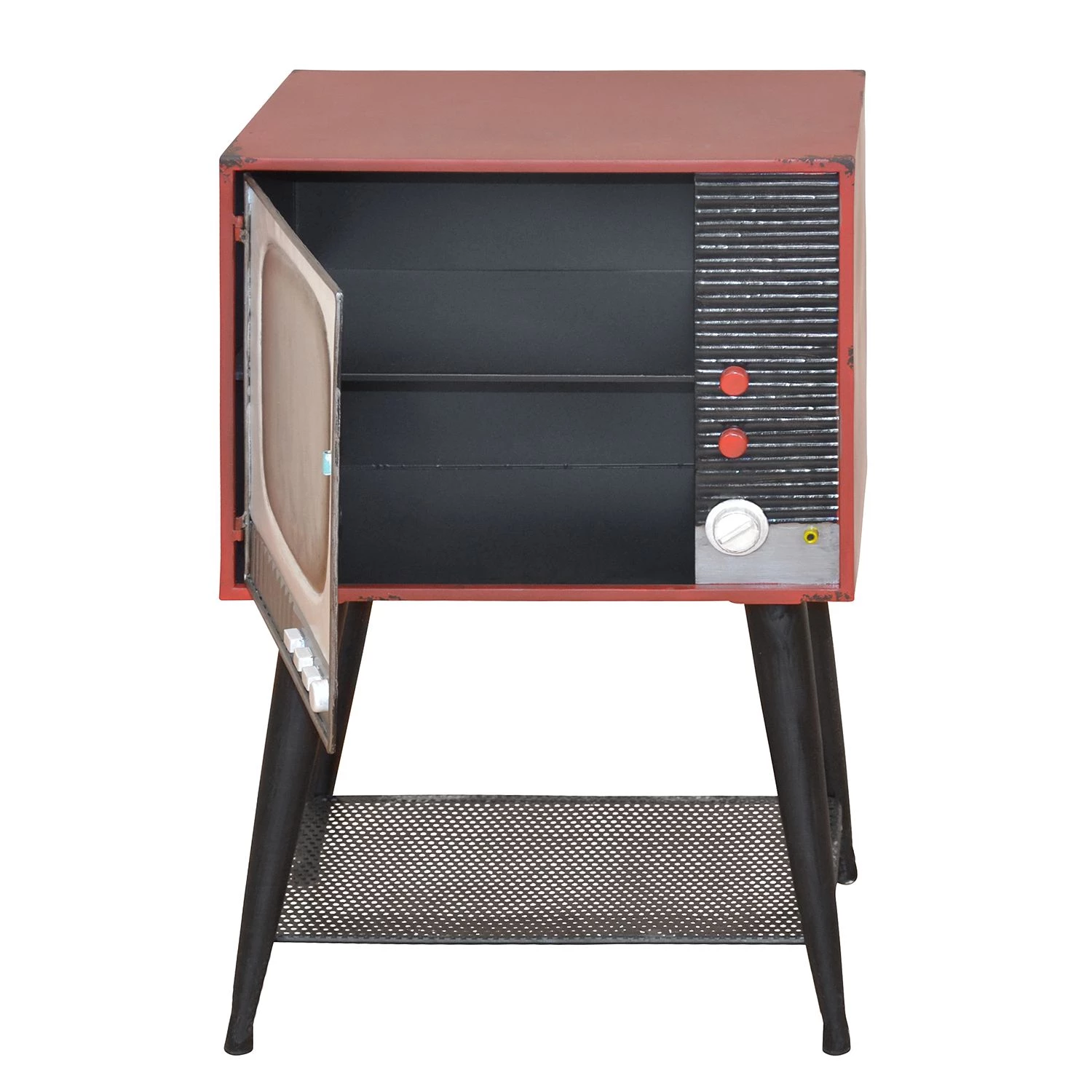 Red Living Commode Urca - Métal - Multicolore 2 Red Living Commode Urca - Métal - Multicolore – Image 2