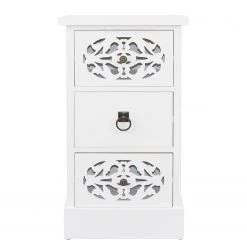 Ridgevalley Commode Jabiru - Blanc - Hauteur : 71 cm
