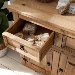 Maison Belfort Commode Finca Rustica I - Pin massif - Epicéa naturel -Commodes Soldes 1000178020 210504 11215100008 MOOD DETAILS P000000001000178020 mood