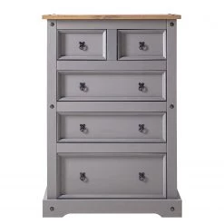 Maison Belfort Commode Finca Rustica II - Pin massif - Pin gris -Commodes Soldes 1000178050 200417 12424200002 DETAILS P000000001000178050