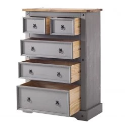Maison Belfort Commode Finca Rustica II - Pin massif - Pin gris -Commodes Soldes 1000178050 200417 12424300004 DETAILS P000000001000178050