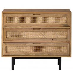 Ars manufacti Commode Vina I - Manguier massif / Rotin - Manguier / Noir 12 Ars manufacti Commode Vina I - Manguier massif / Rotin - Manguier / Noir -Commodes Soldes 1000178079 200225 13061300022 DETAILS P000000001000178079