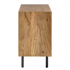 Ars manufacti Buffet Vina II - Manguier massif / Rotin - Manguier / Noir -Commodes Soldes 1000178080 200323 13584300022 DETAILS P000000001000178080