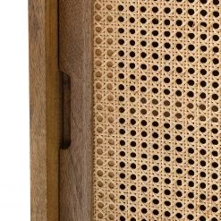 Ars manufacti Buffet Vina II - Manguier massif / Rotin - Manguier / Noir -Commodes Soldes 1000178080 200323 13584700027 DETAILS P000000001000178080