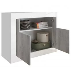 LC Spa Buffet Urbino - Gris clair / Blanc 17 LC Spa Buffet Urbino - Gris clair / Blanc -Commodes Soldes 1000178448 201029 09015900694 DETAILS P000000001000178448
