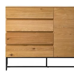 Ars Natura Commode Nozza - Placage en bois véritable - Chêne / Noir 35 Ars Natura Commode Nozza - Placage en bois véritable - Chêne / Noir -Commodes Soldes 1000182823 200214 14501900031 DETAILS P000000001000182823