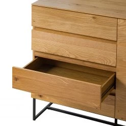 Ars Natura Commode Nozza - Placage en bois véritable - Chêne / Noir 32 Ars Natura Commode Nozza - Placage en bois véritable - Chêne / Noir -Commodes Soldes 1000182823 200214 14501900032 DETAILS P000000001000182823