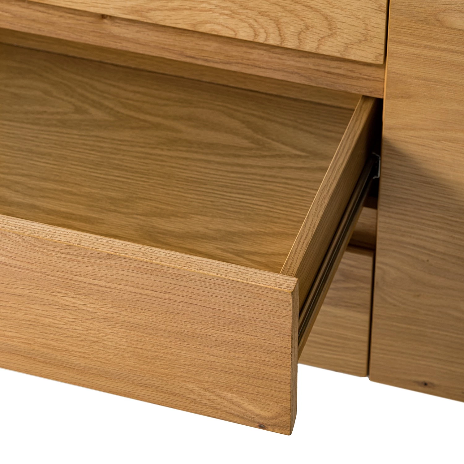 Ars Natura Commode Nozza - Placage en bois véritable - Chêne / Noir 16 Ars Natura Commode Nozza - Placage en bois véritable - Chêne / Noir – Image 16