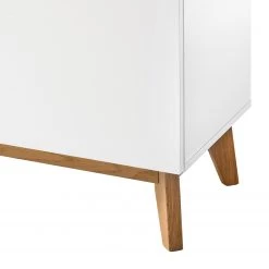 Mørteens Buffet Tenabo - Partiellement en chêne massif - Blanc / Chêne -Commodes Soldes 1000184270 200121 13084100024 DETAILS P000000001000184270
