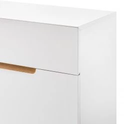 Mørteens Buffet Tenabo - Partiellement en chêne massif - Blanc / Chêne -Commodes Soldes 1000184270 200121 13084100025 DETAILS P000000001000184270