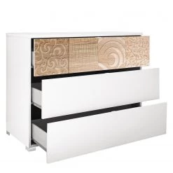 LC Spa Commode Laussonne - Blanc / Imitation chêne de Sonoma 10 LC Spa Commode Laussonne - Blanc / Imitation chêne de Sonoma -Commodes Soldes 1000184312 210323 15253101967 DETAILS P000000001000184312