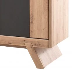 Naturoo Meuble à chaussures Coulogne - Imitation planches de chêne / Gris - Largeur : 89 cm -Commodes Soldes 1000184645 190827 14261800102 DETAILS P000000001000184645