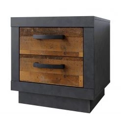 Red Living Commode Tropoja - Imitation pin / Anthracite