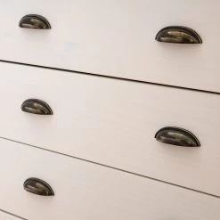 Maison Belfort Commode Rivery II - Pin massif - Blanc -Commodes Soldes 1000187565 200312 14522700004 DETAILS P000000001000187565