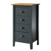 Maison Belfort Commode Rivery I - Pin massif - Anthracite