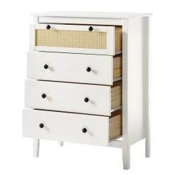 Maison Belfort Commode Belleria II - Pin massif - Blanc -Commodes Soldes 1000187569 200205 11113200031 DETAILS P000000001000187569